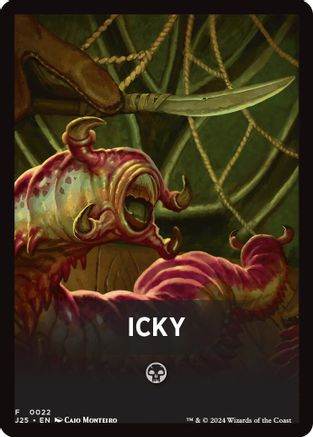 Icky Theme Card (22) [Foundations Jumpstart] - Deck Out Gaming