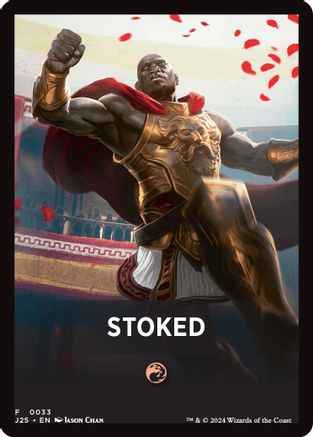 Stoked Theme Card (33) [Foundations Jumpstart] - Deck Out Gaming