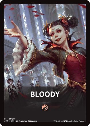 Bloody Theme Card (28) [Foundations Jumpstart] - Deck Out Gaming