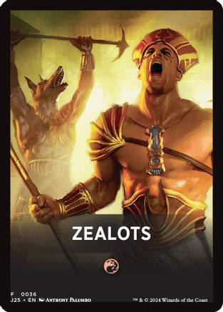 Zealots Theme Card (36) [Foundations Jumpstart] - Deck Out Gaming