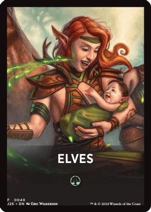 Elves Theme Card (40) [Foundations Jumpstart] - Deck Out Gaming