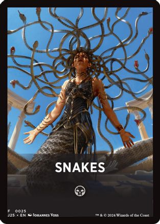Snakes Theme Card (25) [Foundations Jumpstart] - Deck Out Gaming