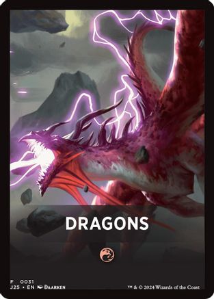Dragons Theme Card (31) [Foundations Jumpstart] - Deck Out Gaming