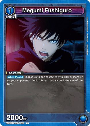 Megumi Fushiguro (056) (UE03ST/JJK-1-056) [Jujutsu Kaisen Starter Deck] - Deck Out Gaming