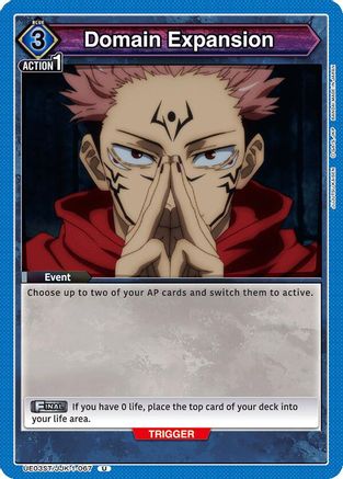 Domain Expansion (UE03ST/JJK-1-067) [Jujutsu Kaisen Starter Deck]