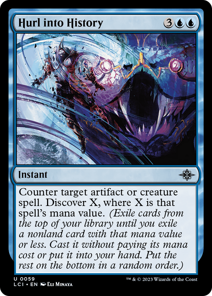 Hurl into History (59) [The Lost Caverns of Ixalan] - Deck Out Gaming