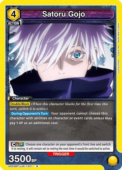 Satoru Gojo (011) (UE03BT/JJK-1-011) [Jujutsu Kaisen] Foil - Deck Out Gaming
