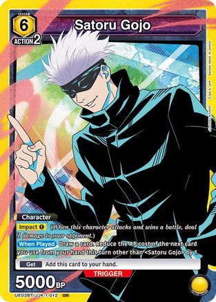 Satoru Gojo (012) (UE03BT/JJK-1-012) [Jujutsu Kaisen] Foil - Deck Out Gaming