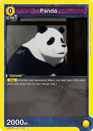 Panda (015) (UE03BT/JJK-1-015) [Jujutsu Kaisen] - Deck Out Gaming