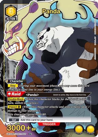 Panda (017) (R*) (UE03BT/JJK-1-017) [Jujutsu Kaisen] Foil - Deck Out Gaming