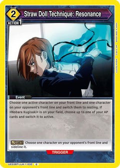 Straw Doll Technique: Resonance (UE03BT/JJK-1-032) [Jujutsu Kaisen] - Deck Out Gaming
