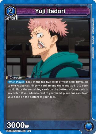 Yuji Itadori (038) (UE03BT/JJK-1-038) [Jujutsu Kaisen] - Deck Out Gaming