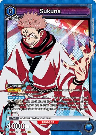 Sukuna (048) (UE03BT/JJK-1-048) [Jujutsu Kaisen] Foil - Deck Out Gaming