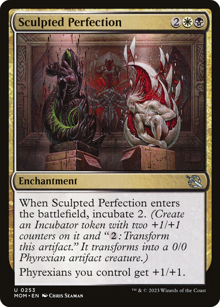 Sculpted Perfection (253) [March of the Machine] foil - Deck Out Gaming
