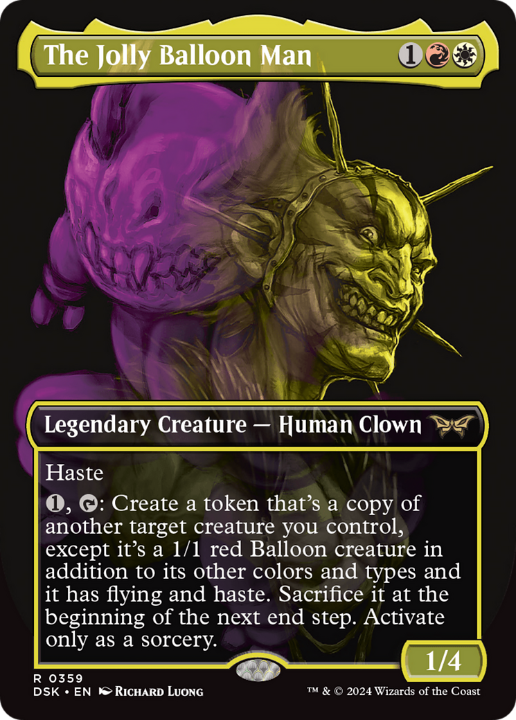 The Jolly Balloon Man (Showcase) (359) [Duskmourn: House of Horror] foil - Deck Out Gaming