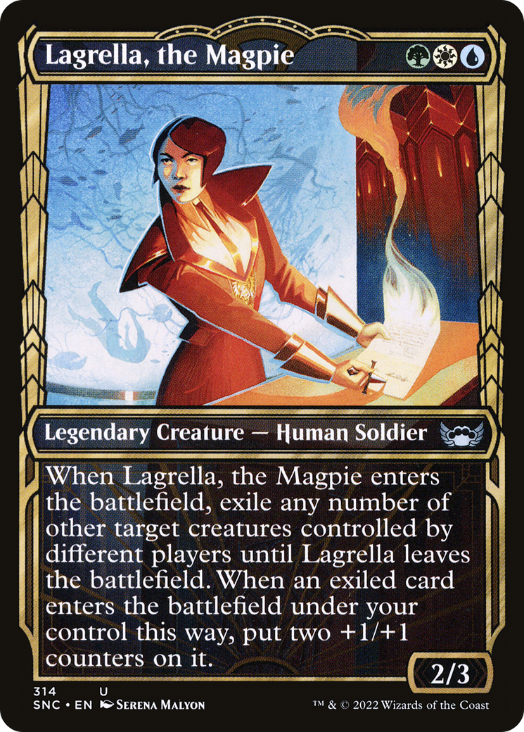 Lagrella, the Magpie (Showcase) (314) [Streets of New Capenna] foil - Deck Out Gaming
