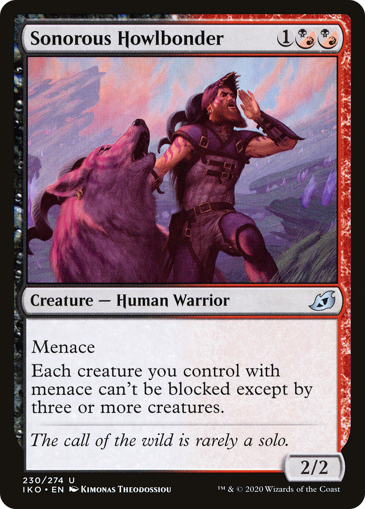 Sonorous Howlbonder (230) [Ikoria: Lair of Behemoths] - Deck Out Gaming