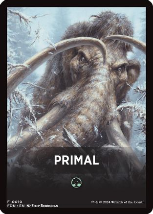 Primal Theme Card (10) [Foundations] - Deck Out Gaming