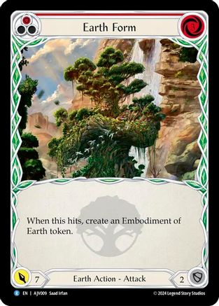 Earth Form (Red) (AJV009) [Armory Deck: Jarl Vetreidi] - Deck Out Gaming
