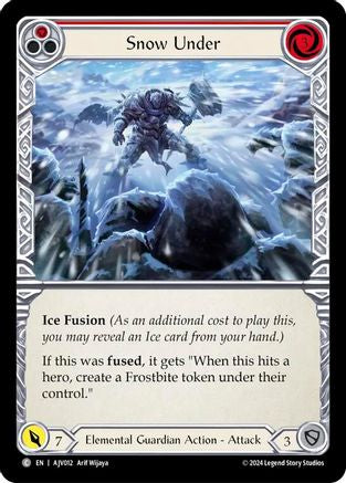 Snow Under (Red) (AJV012) [Armory Deck: Jarl Vetreidi] - Deck Out Gaming