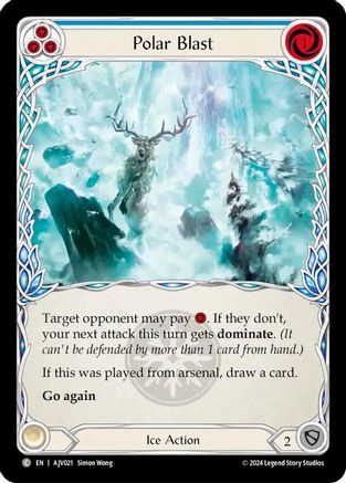 Polar Blast (Blue) (AJV021) [Armory Deck: Jarl Vetreidi] - Deck Out Gaming