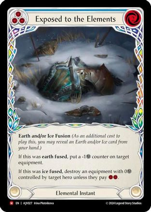 Exposed to the Elements (AJV027) [Armory Deck: Jarl Vetreidi] - Deck Out Gaming