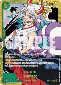 Yamato (OP01-121) (Reprint) (OP01-121) [Premium Booster -The Best-] Foil - Deck Out Gaming