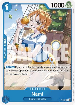 Nami (P-053) (Reprint) (P-053) [Premium Booster -The Best-] - Deck Out Gaming