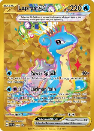 Lapras ex - 164 (164) [SV: Scarlet & Violet Promo Cards] Holofoil - Deck Out Gaming