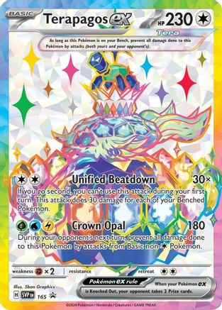 Terapagos ex - 165 (165) [SV: Scarlet & Violet Promo Cards] Holofoil - Deck Out Gaming