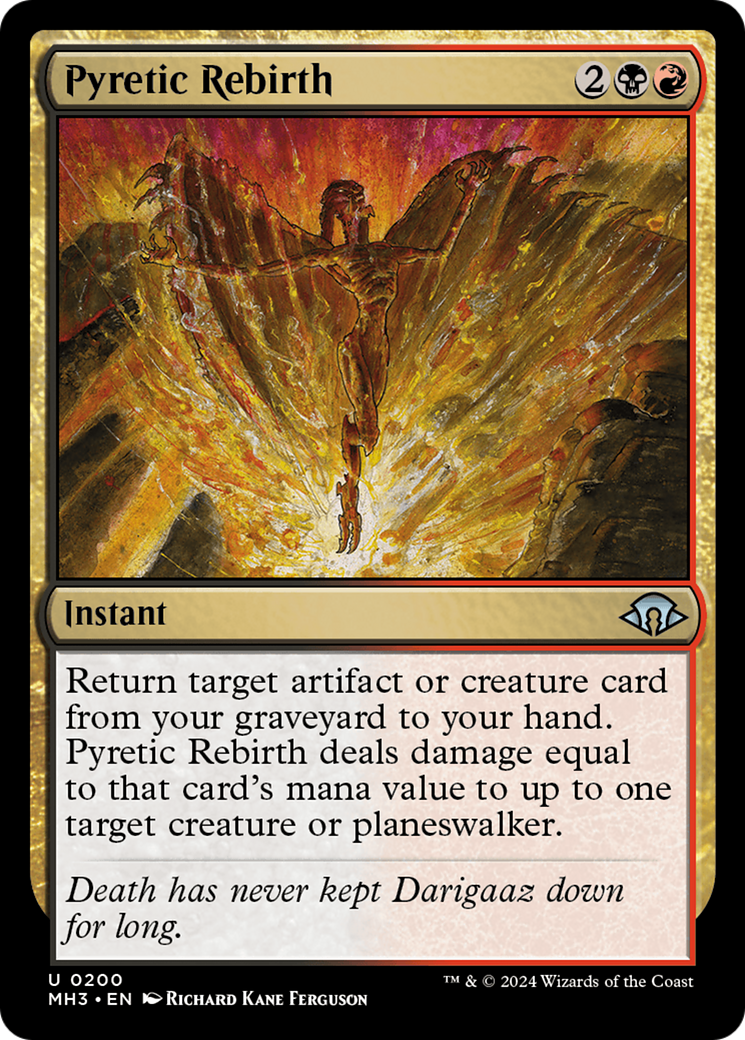 Pyretic Rebirth (200) [Modern Horizons 3] - Deck Out Gaming