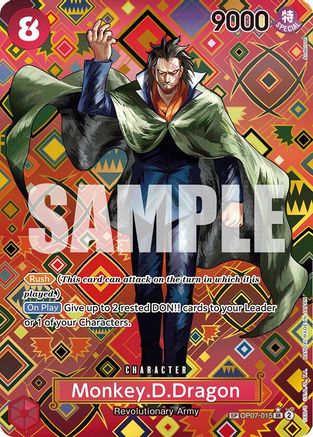 Monkey.D.Dragon (SP) (OP07-015) [Emperors in the New World] Foil - Deck Out Gaming