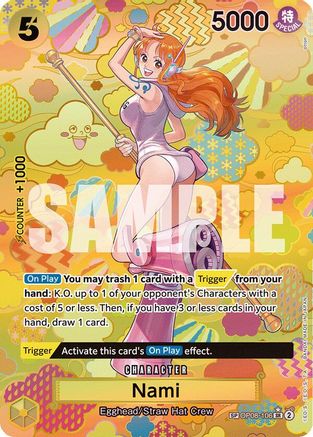Nami (SP) (OP08-106) [Emperors in the New World] Foil - Deck Out Gaming