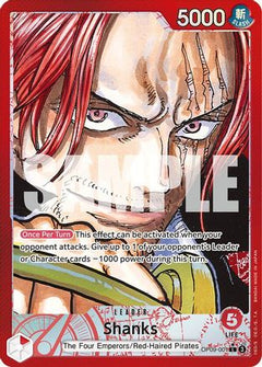 Shanks (001) (Parallel) (OP09-001) [Emperors in the New World] Foil - Deck Out Gaming