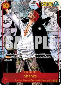 Shanks (004) (Manga) (OP09-004) [Emperors in the New World] Foil - Deck Out Gaming