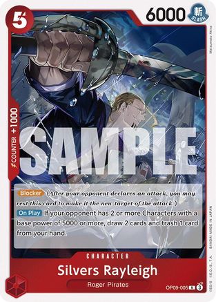 Silvers Rayleigh (OP09-005) [Emperors in the New World] Foil - Deck Out Gaming