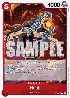 Heat (OP09-007) [Emperors in the New World] - Deck Out Gaming