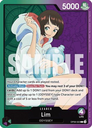 Lim (022) (OP09-022) [Emperors in the New World] - Deck Out Gaming