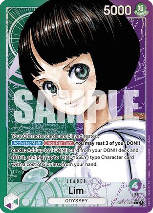 Lim (022) (Parallel) (OP09-022) [Emperors in the New World] Foil - Deck Out Gaming