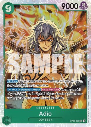 Adio (OP09-023) [Emperors in the New World]-1