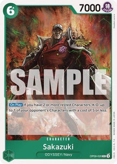 Sakazuki (OP09-026) [Emperors in the New World] Foil - Deck Out Gaming