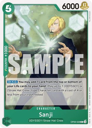 Sanji (028) (OP09-028) [Emperors in the New World] - Deck Out Gaming