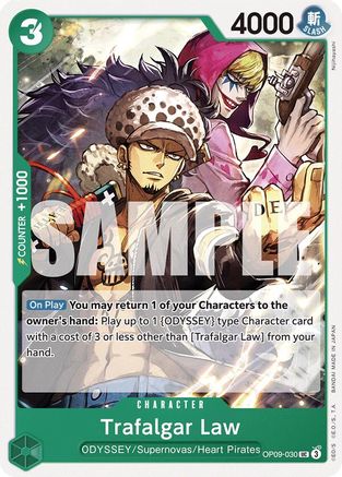 Trafalgar Law (OP09-030) [Emperors in the New World] - Deck Out Gaming