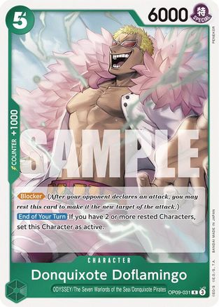 Donquixote Doflamingo (OP09-031) [Emperors in the New World] Foil - Deck Out Gaming