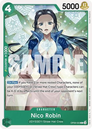Nico Robin (033) (OP09-033) [Emperors in the New World] - Deck Out Gaming