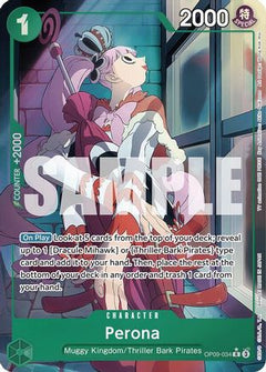 Perona (Parallel) (OP09-034) [Emperors in the New World] Foil - Deck Out Gaming