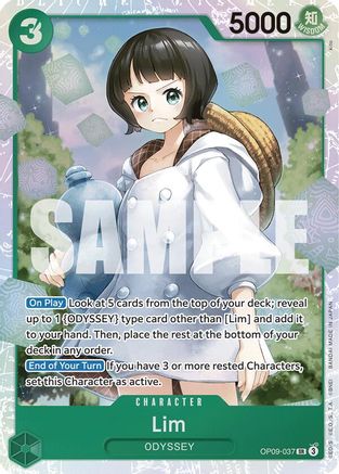 Lim (037) (OP09-037) [Emperors in the New World] Foil - Deck Out Gaming