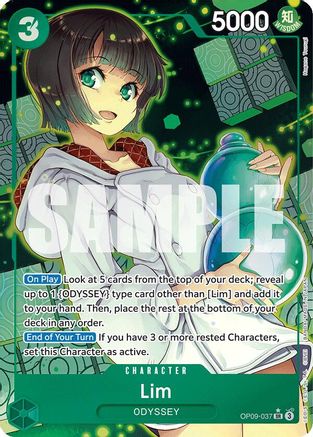 Lim (037) (Parallel) (OP09-037) [Emperors in the New World] Foil - Deck Out Gaming