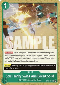 Soul Franky Swing Arm Boxing Solid (OP09-041) [Emperors in the New World] - Deck Out Gaming