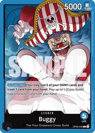 Buggy (042) (OP09-042) [Emperors in the New World] - Deck Out Gaming